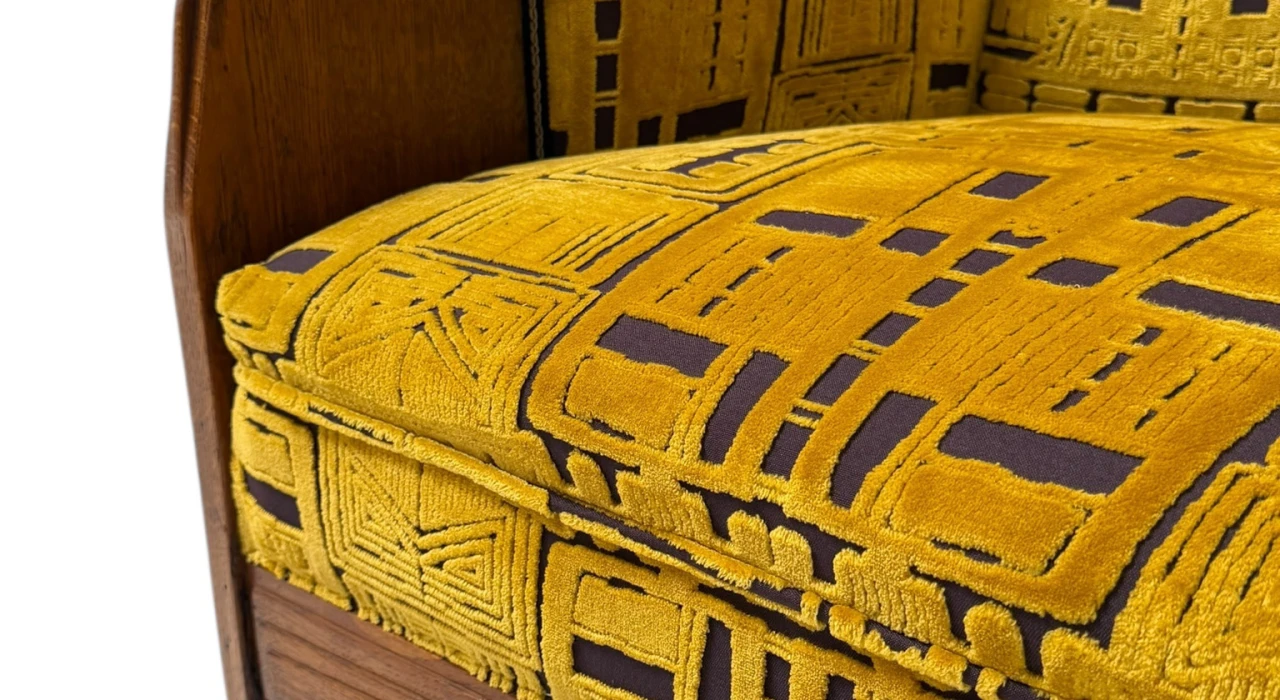 Art Deco Amsterdamse School Lounge Chair by Cornelis van der Sluys, 1918